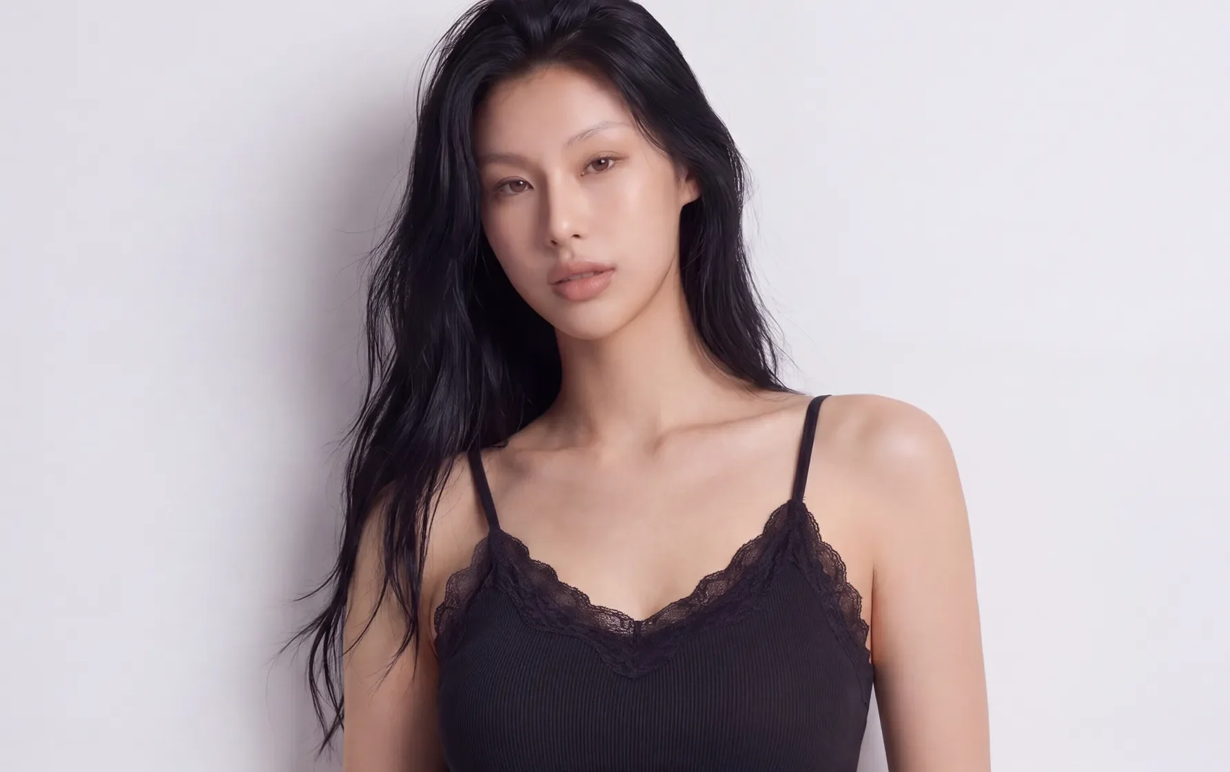 플로인 브이넥 레이스 브라탑 상세 이미지 10
