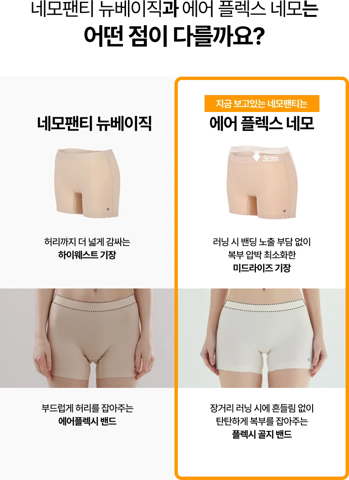 [3PACK] [장거리 러닝용] 에어 플렉스 네모 상세 이미지 15