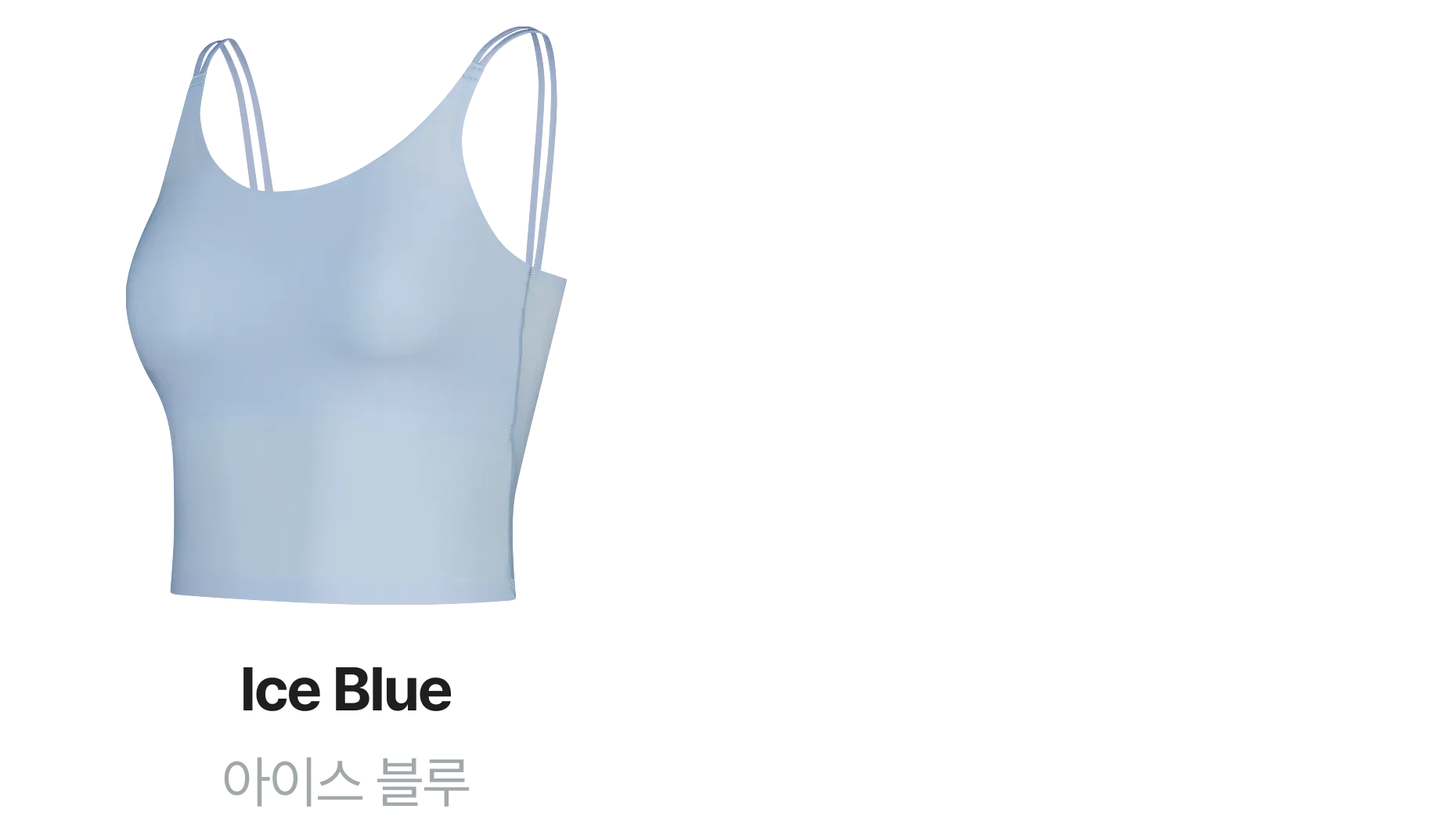 [3PACK] 쿨인견 편해나시탑 크롭 상세 이미지 11
