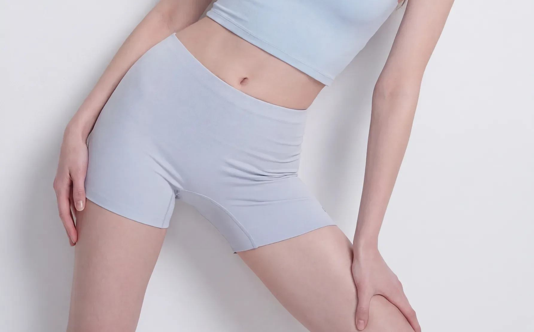 [3PACK] 쿨인견 편해나시탑 크롭 상세 이미지 19