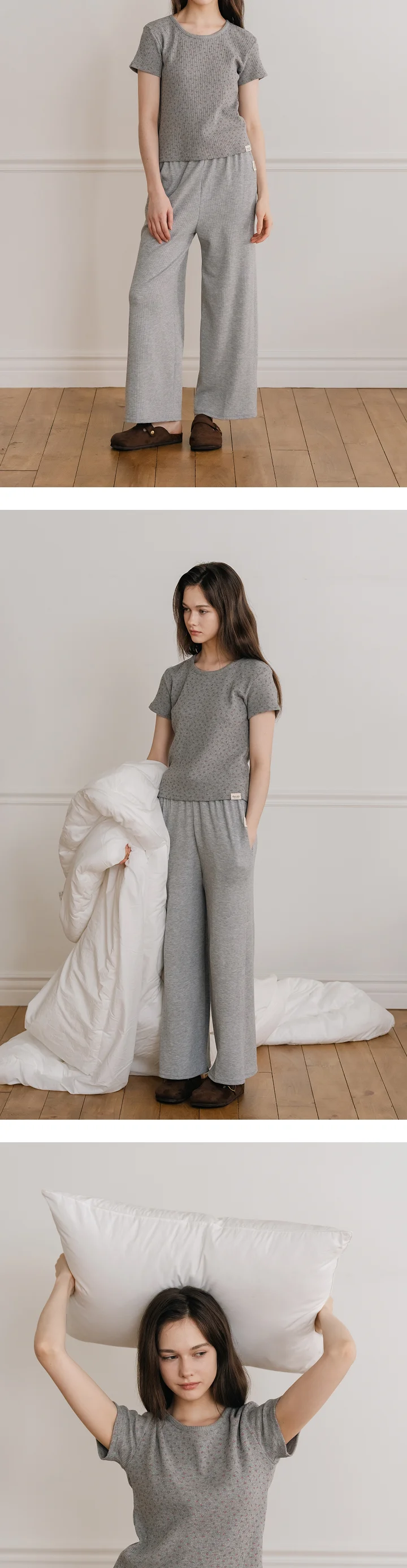[FLOWIN] 플라워 반팔 티셔츠 상세 이미지 7