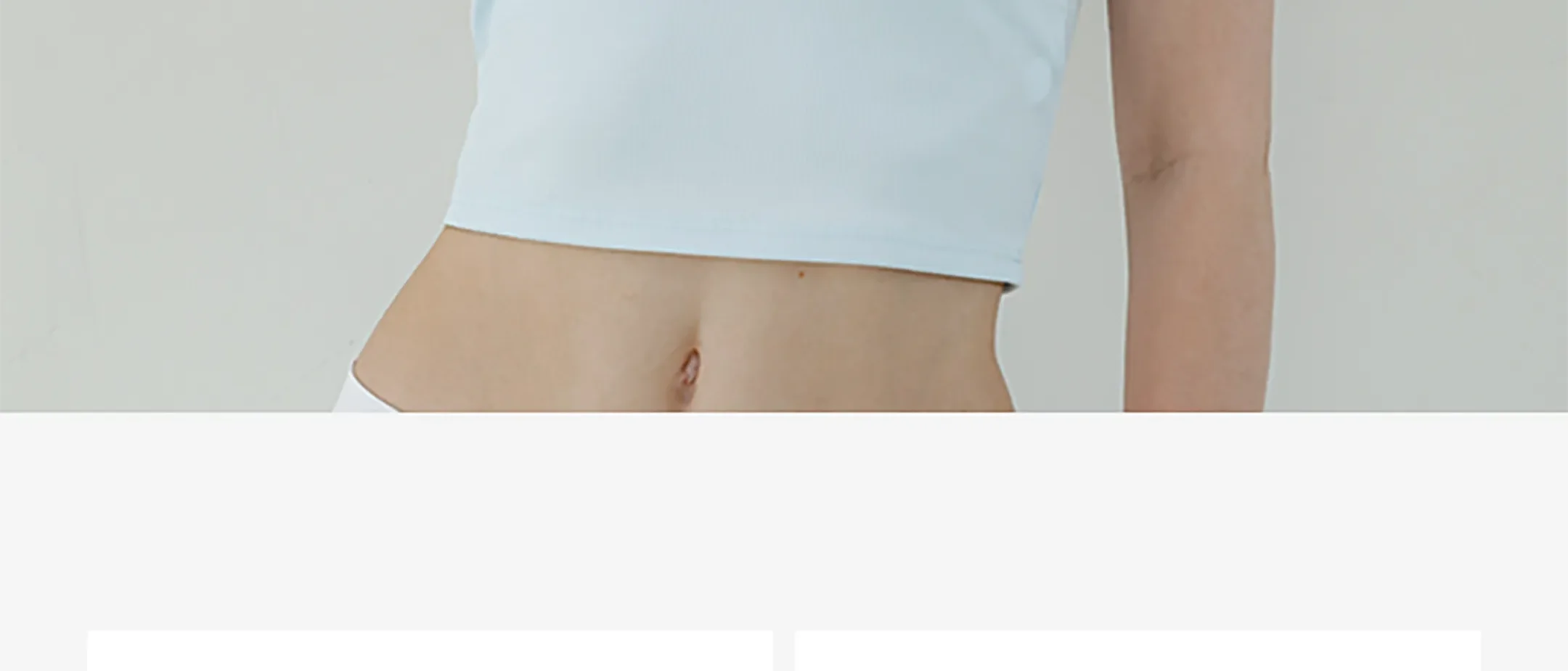 오프숄더 요가 브라탑 상세 이미지 14
